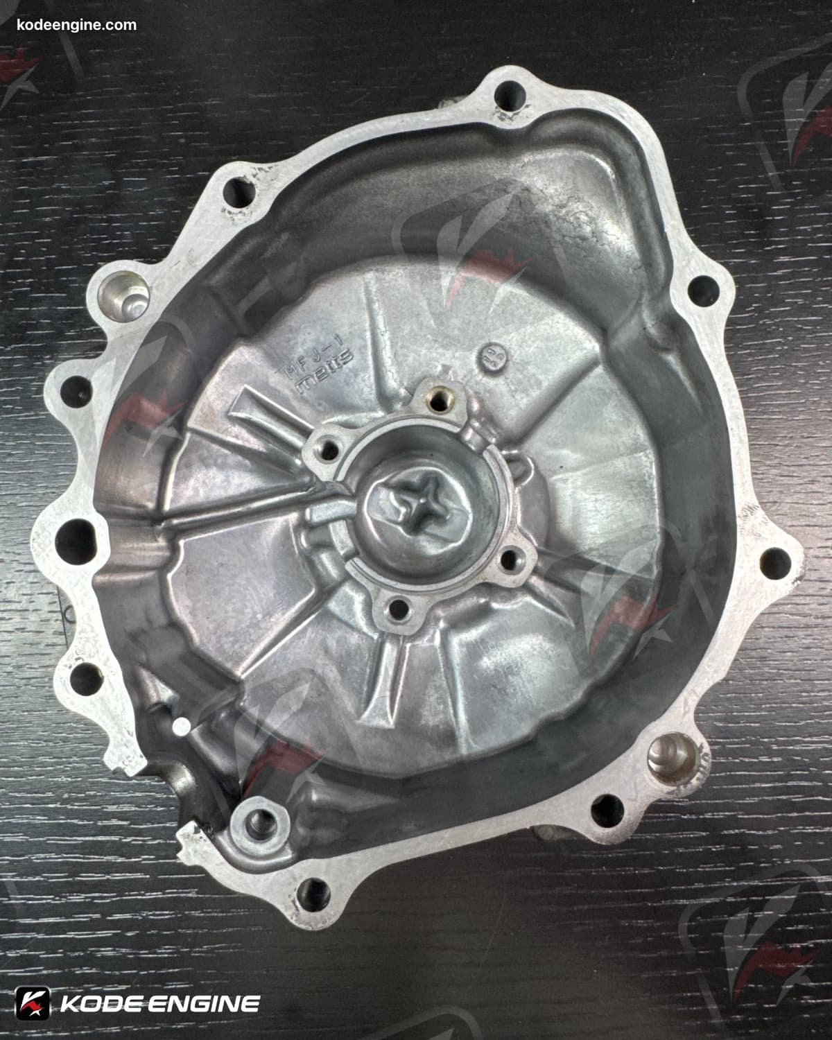 Moto2 Honda CBR600rr Engine alternator Cover - Left Side (Used) 2