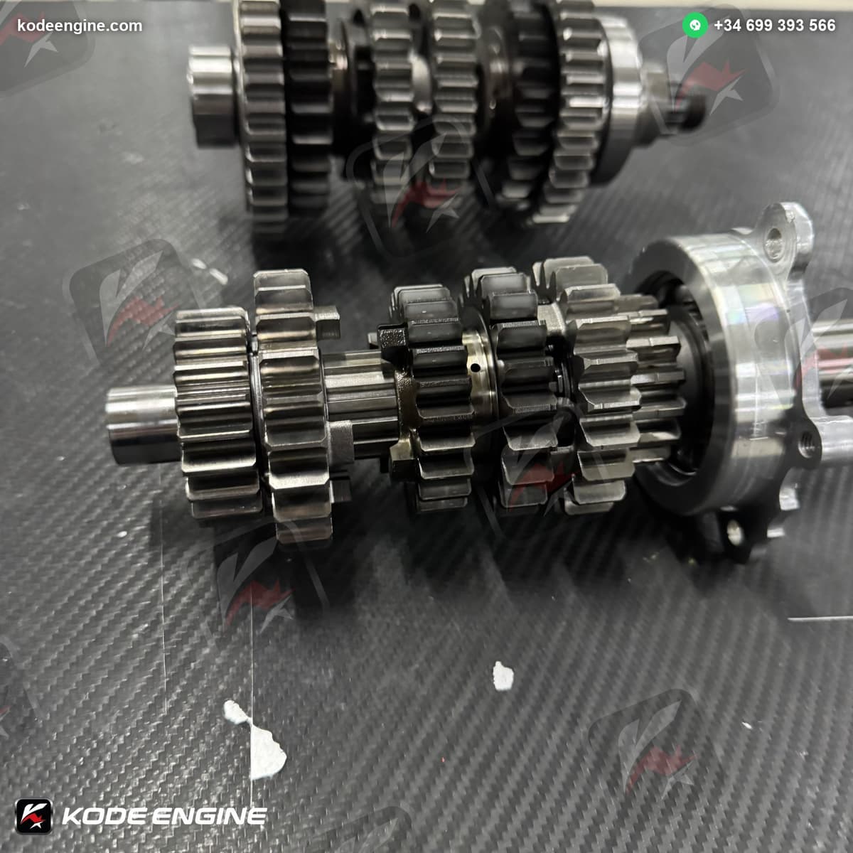 Triumph Moto2 765cc Gearbox – Primary & Secondary Shaft (NEW) 2