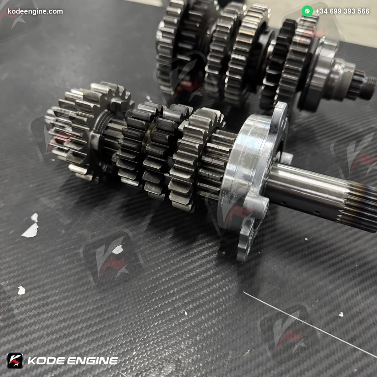 Triumph Moto2 765cc Gearbox – Primary & Secondary Shaft (NEW) 3