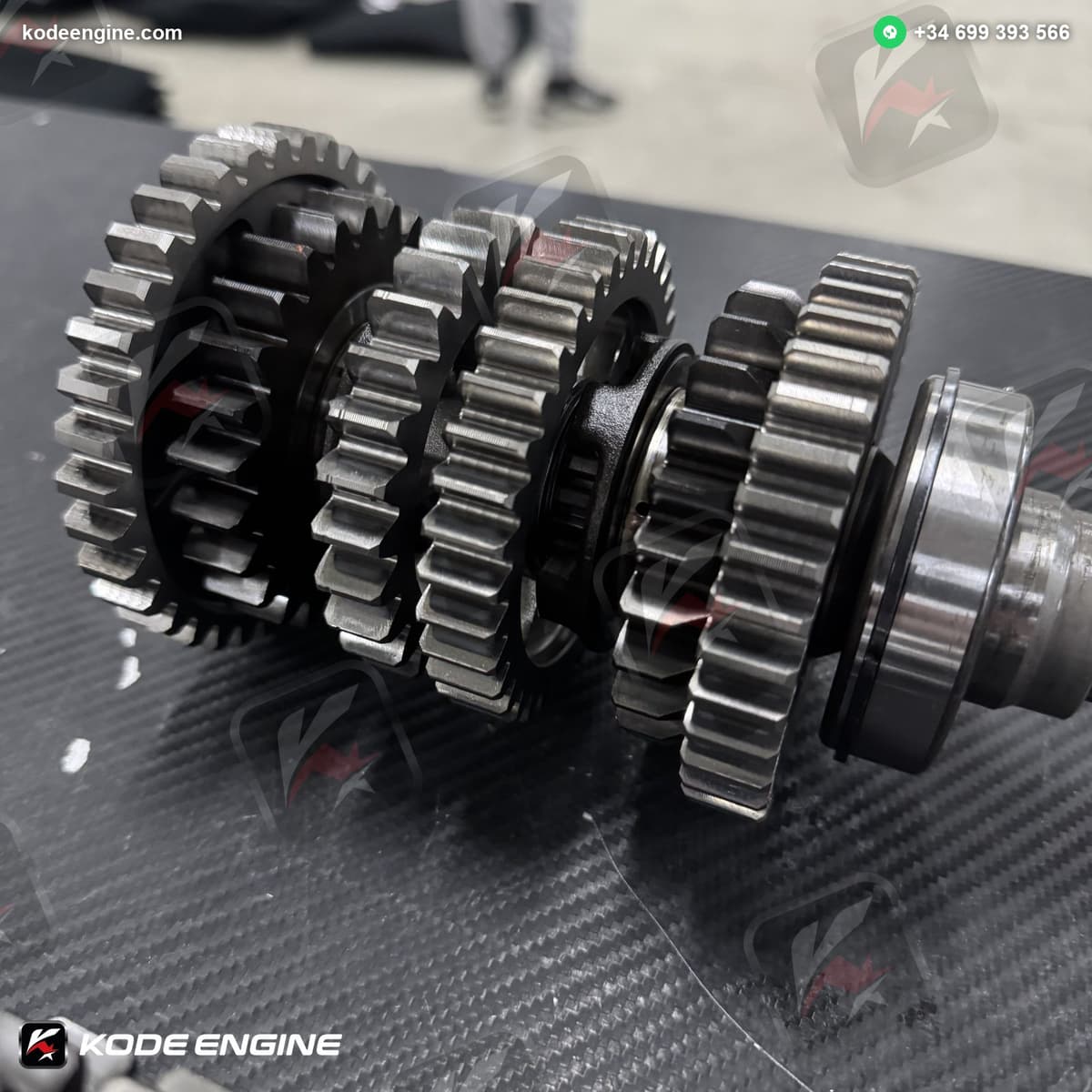 Triumph Moto2 765cc Gearbox – Primary & Secondary Shaft (NEW) 5