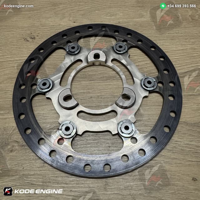 NG Rear Brake Discs – Grey Finish (Moto2 Spec) image 6