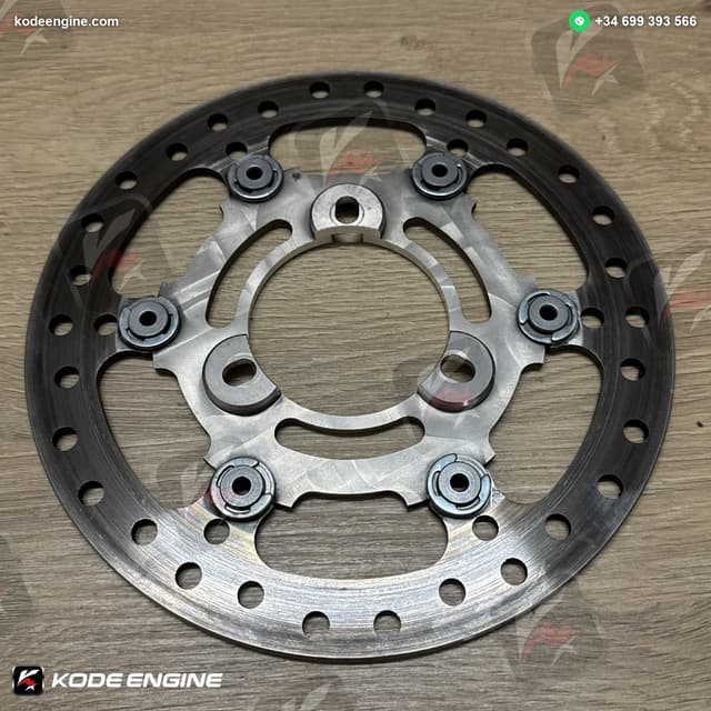 NG Rear Brake Discs – Grey Finish (Moto2 Spec) image 8