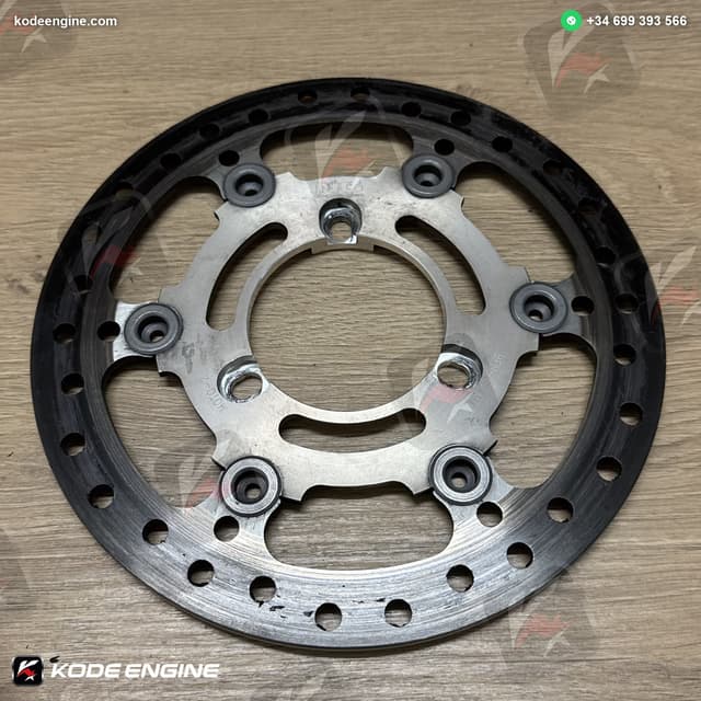 NG Rear Brake Discs – Grey Finish (Moto2 Spec) image 9