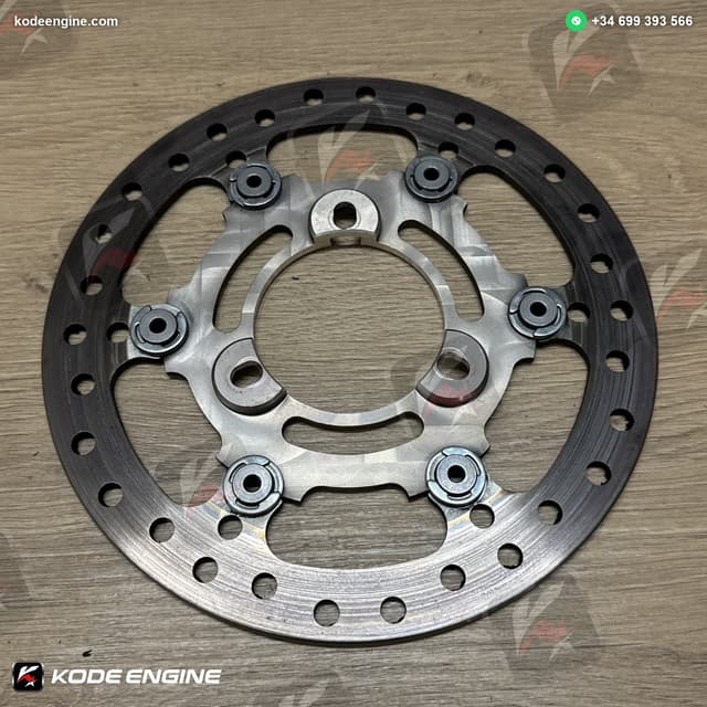 NG Rear Brake Discs – Grey Finish (Moto2 Spec) image 10