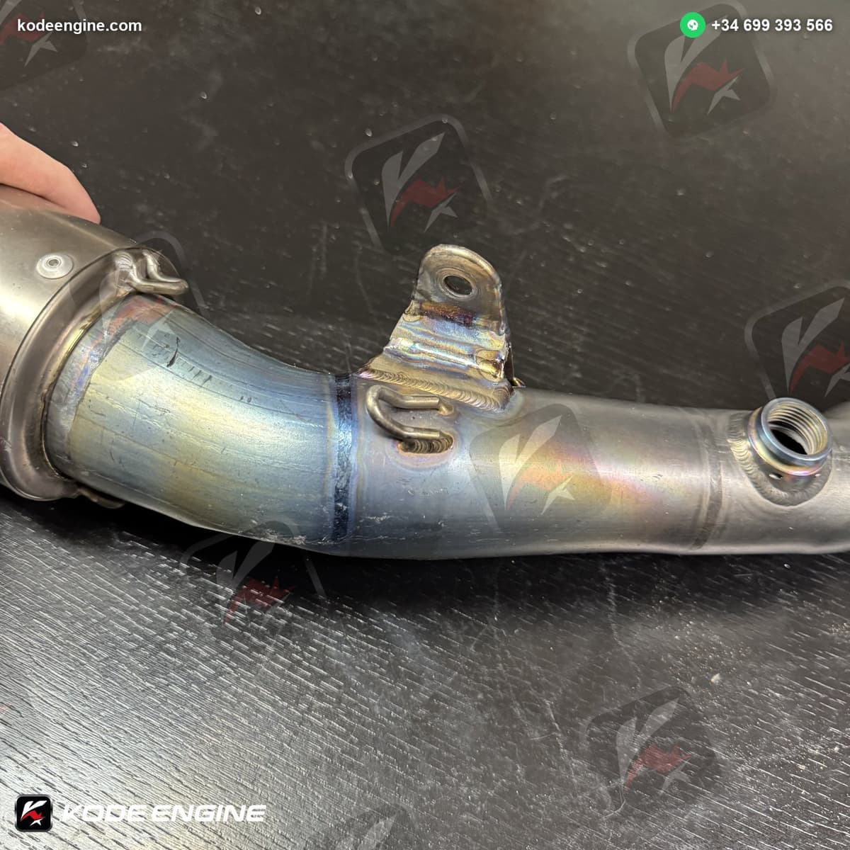 LeoVince Exhaust – Moto2 Honda – Left Exit (Good Condition) 5