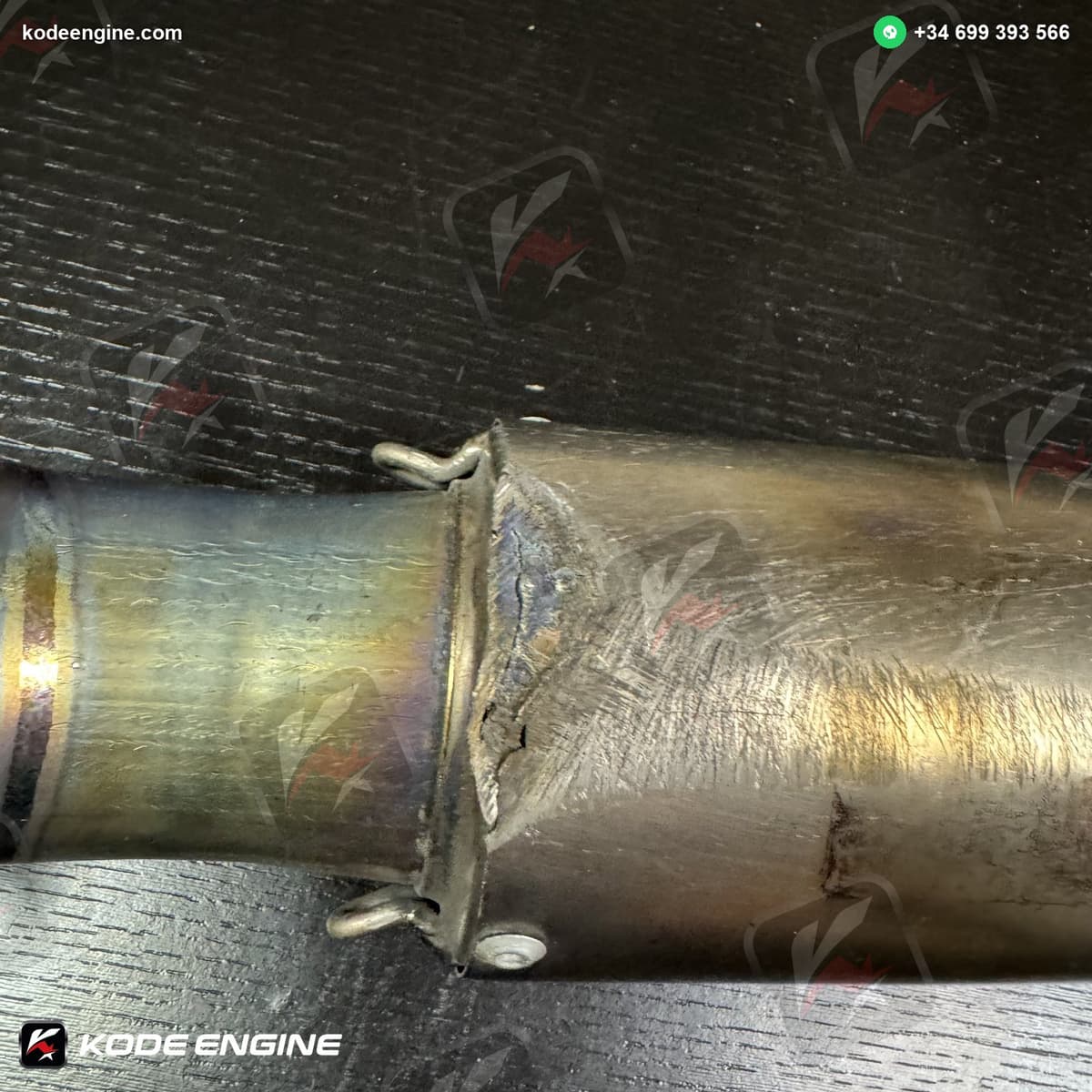 LeoVince Exhaust – Moto2 Honda – Left Exit (Heavily Used) 2