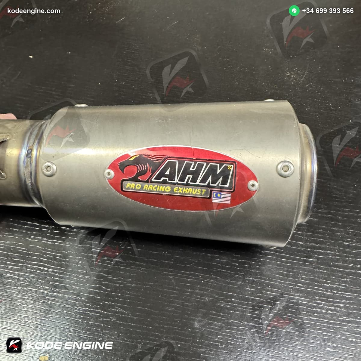 AHM Exhaust – Moto2 Honda – Left Exit 2