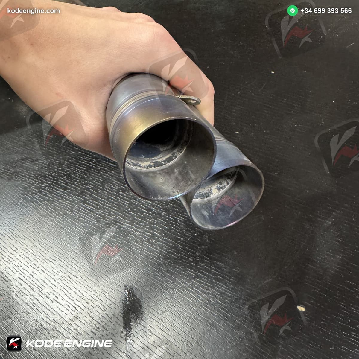 AHM Exhaust – Moto2 Honda – Left Exit 5