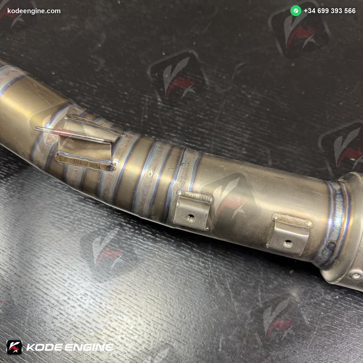 AHM Exhaust – Moto2 Honda – Left Exit 6
