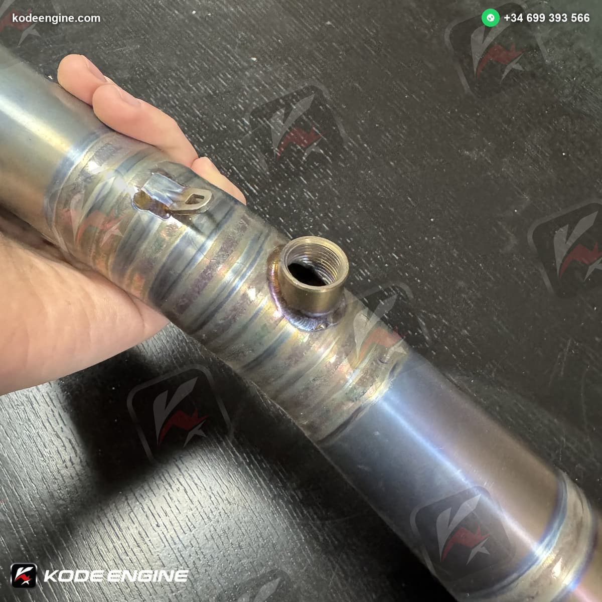 AHM Exhaust – Moto2 Honda – Left Exit 7