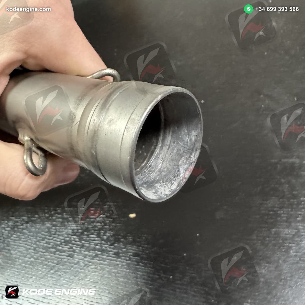 Akrapovic Exhaust Can – 2012 Moto3 KTM – Right Exit (Heavily Used) 5