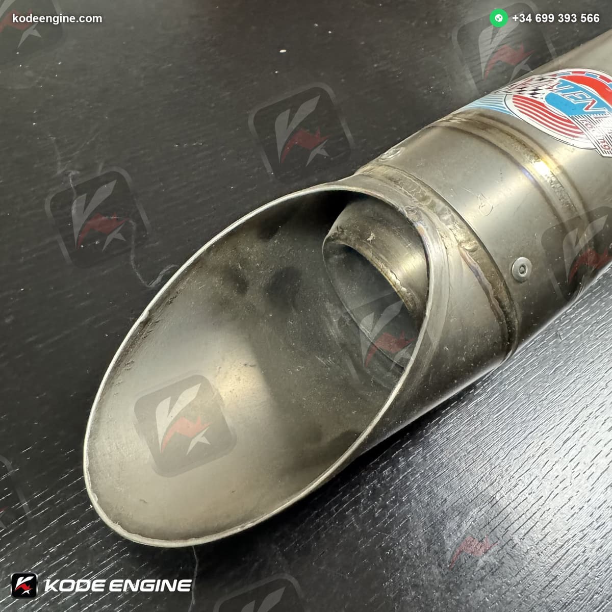 Valentini Exhaust Can – Moto2 / Street Compatible – Prototype 2