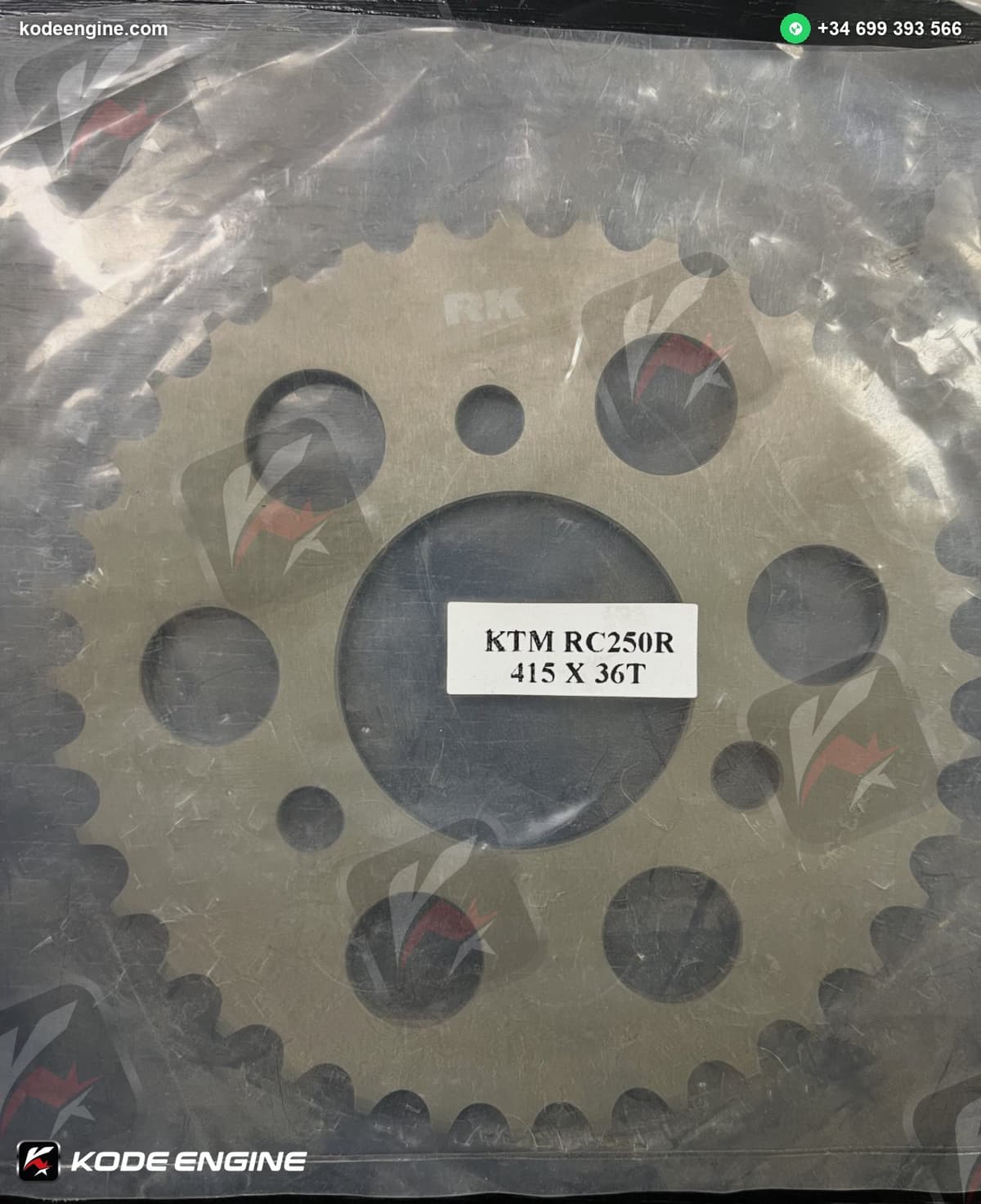 Rear Sprockets KTM RC250R – 415 Pitch (NEW) 5