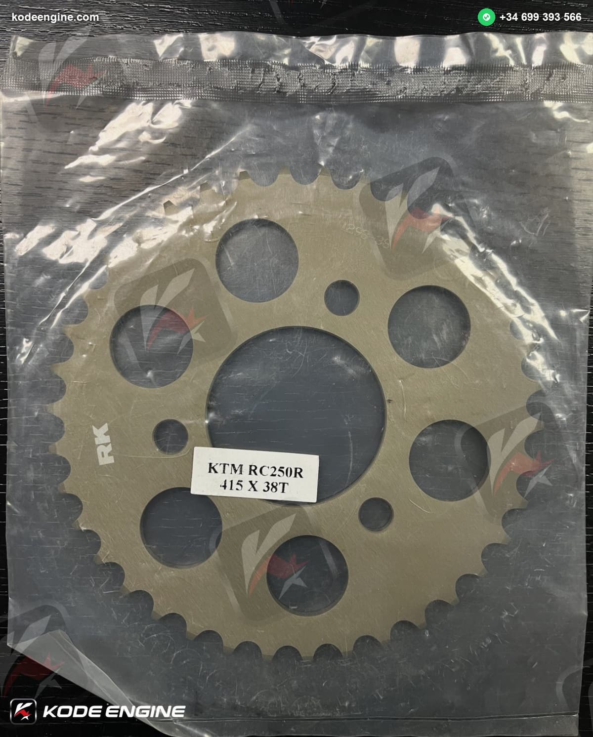 Rear Sprockets KTM RC250R – 415 Pitch (NEW) 7