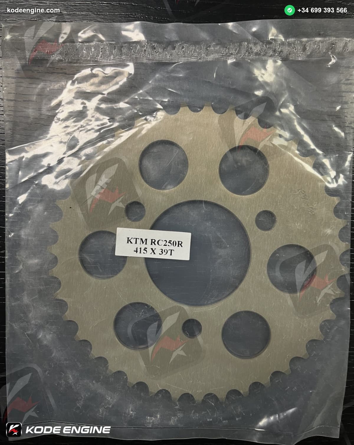 Rear Sprockets KTM RC250R – 415 Pitch (NEW) 8