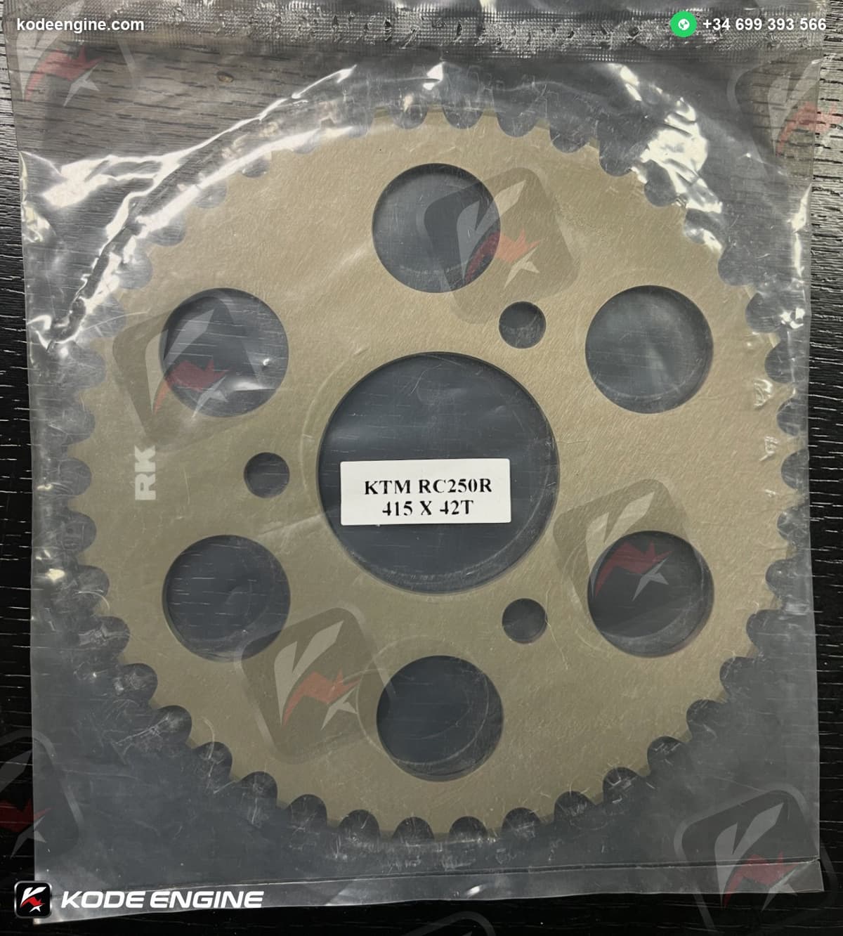 Rear Sprockets KTM RC250R – 415 Pitch (NEW) 11
