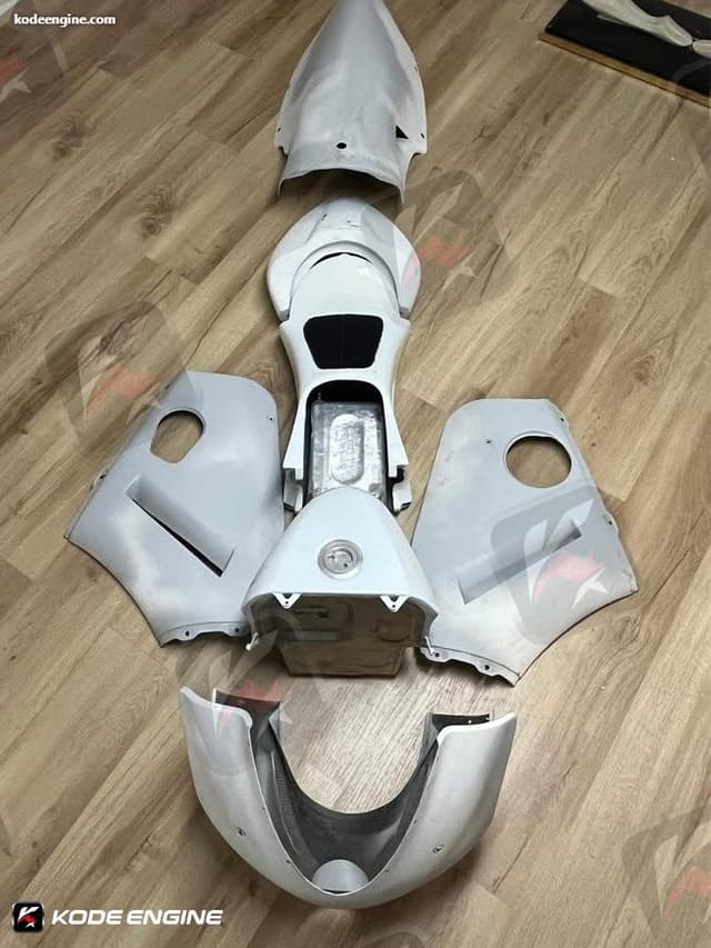 FTR Moto2 Complete Fairing Pack - White Original (Used) image 1