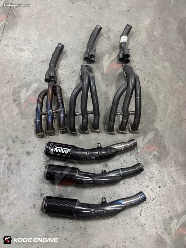 MIVV Moto2 complete exhaust system (Very good condition) image 1
