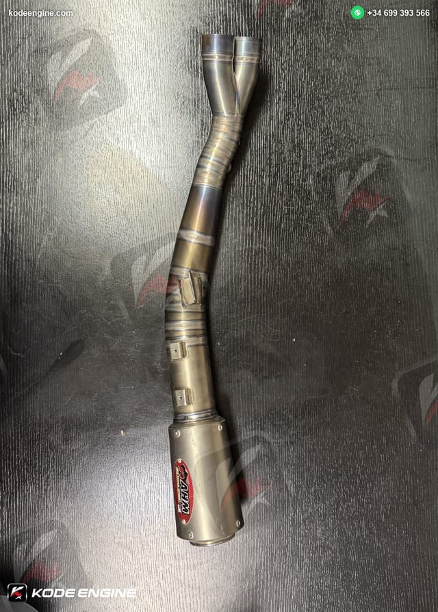 AHM Exhaust – Moto2 Honda – Left Exit image 1