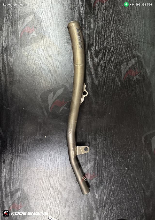 Akrapovic Exhaust Can – 2012 Moto3 KTM – Right Exit (Good Condition) image 1