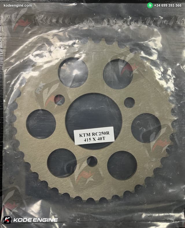 Rear Sprockets KTM RC250R – 415 Pitch (NEW) image 9